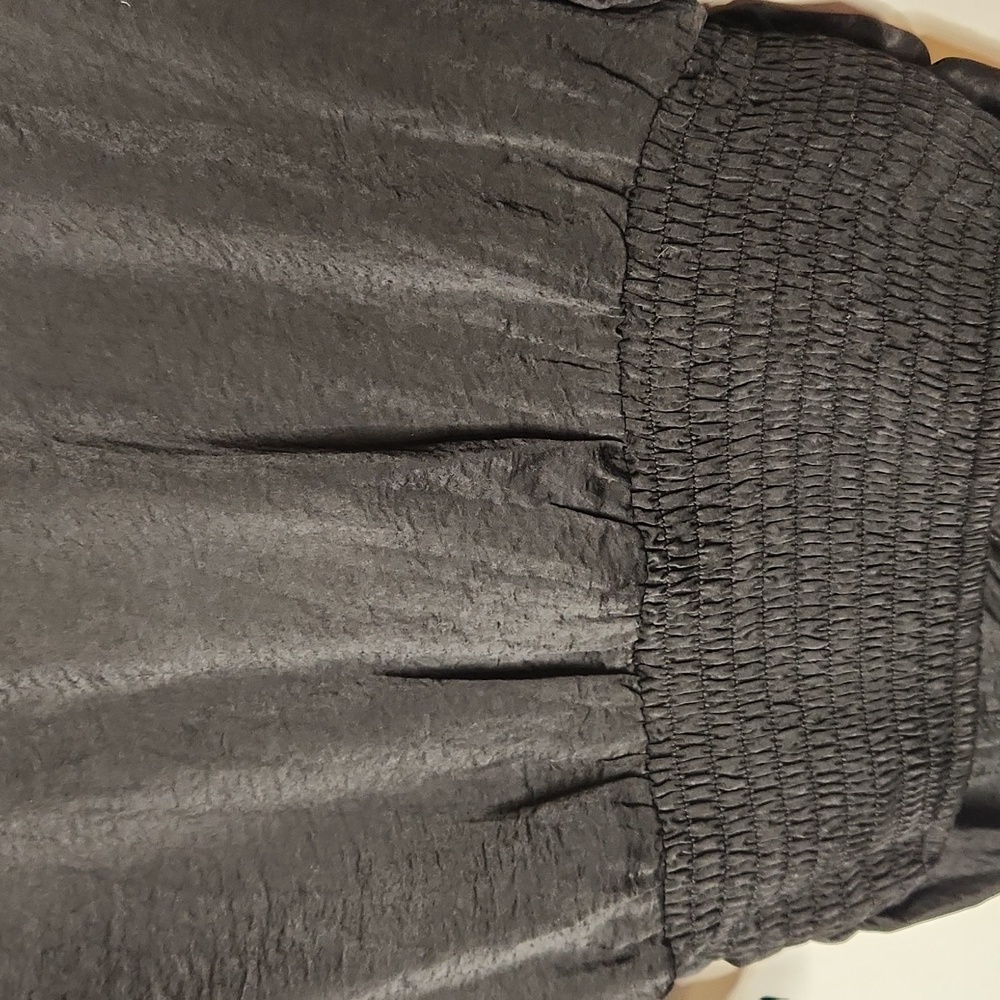 Shop Neighbor Black Peasant Blouse Size S NWT - Picture 7 of 11